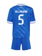 Billige Real Madrid Jude Bellingham #5 Tredjedraktsett Barn 2025-26 Kortermet (+ Korte bukser)